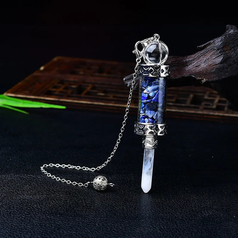 Pendulum Divination <br> Natural Stone Bottle