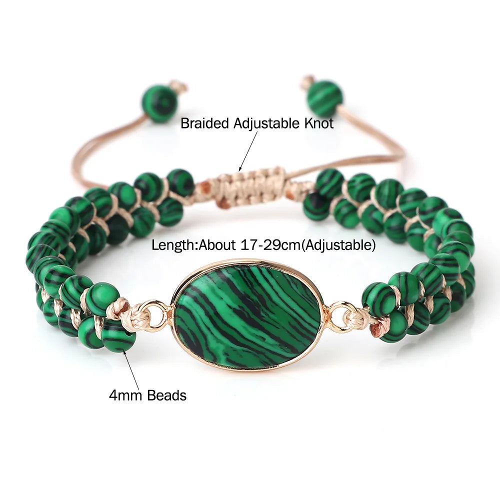 Real Malachite Bracelet