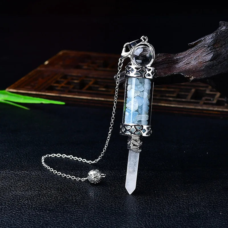 Pendulum Divination <br> Natural Stone Bottle