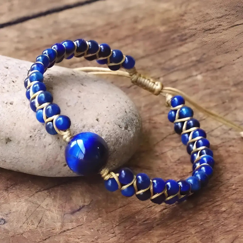 Tiger Eye Blue Bracelets