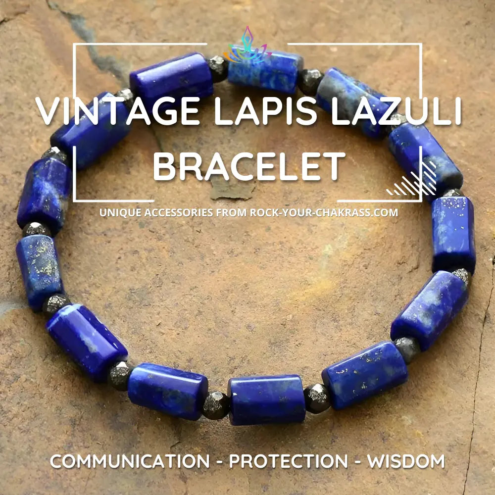 Vintage Lapis Lazuli Bracelet