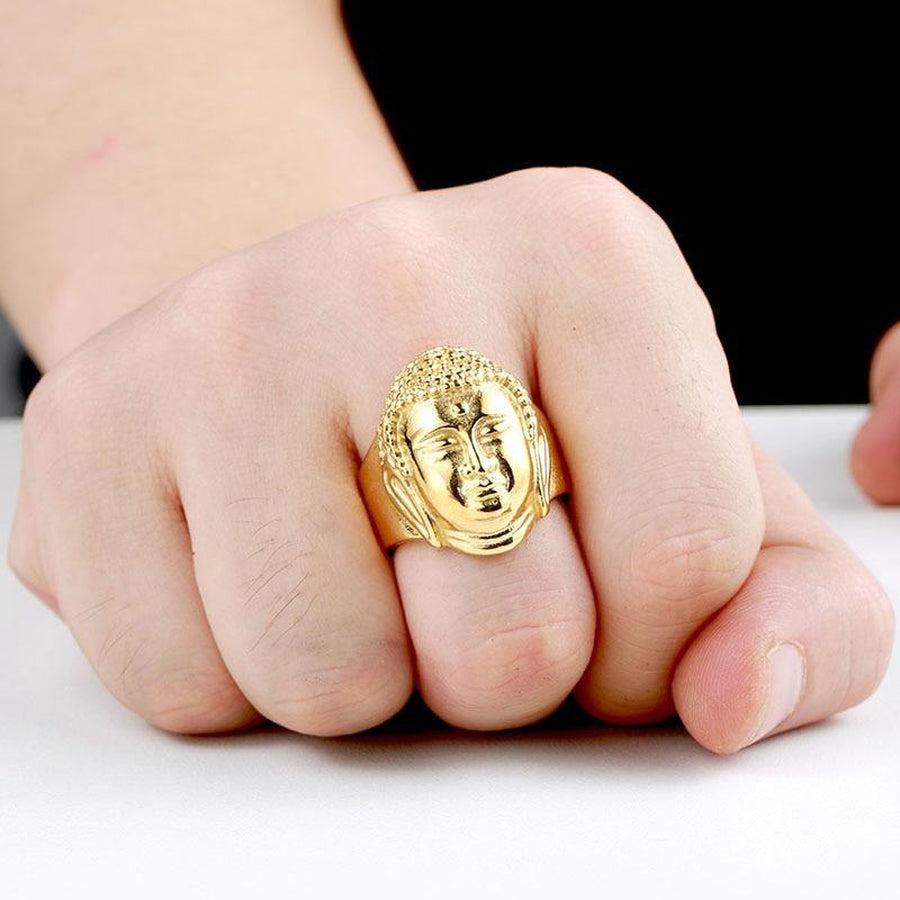 Buddha Head Ring