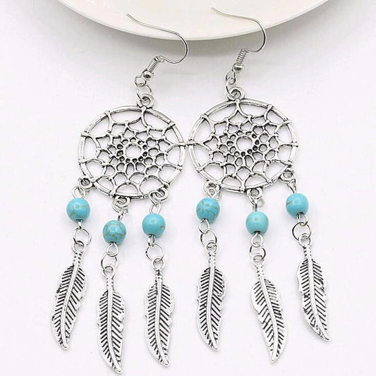 Bohemian Feather Dream Earrings