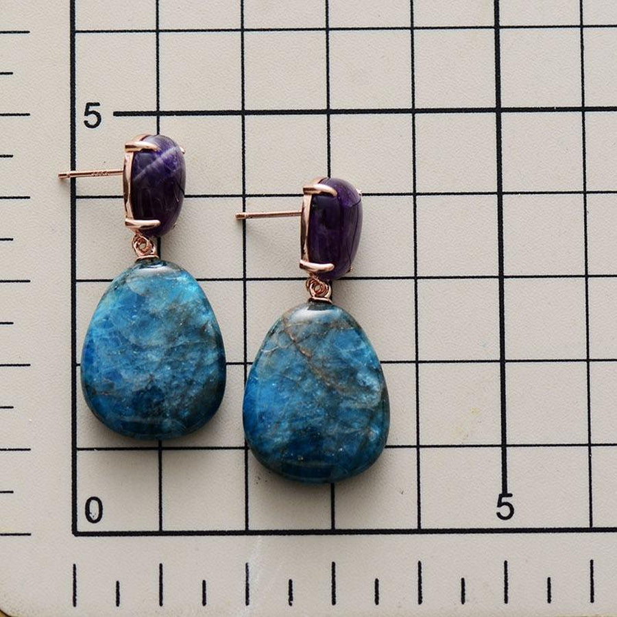 Luxe Apatite Drop Earrings