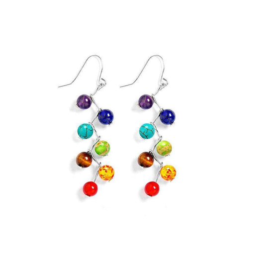 7 Chakra Earrings