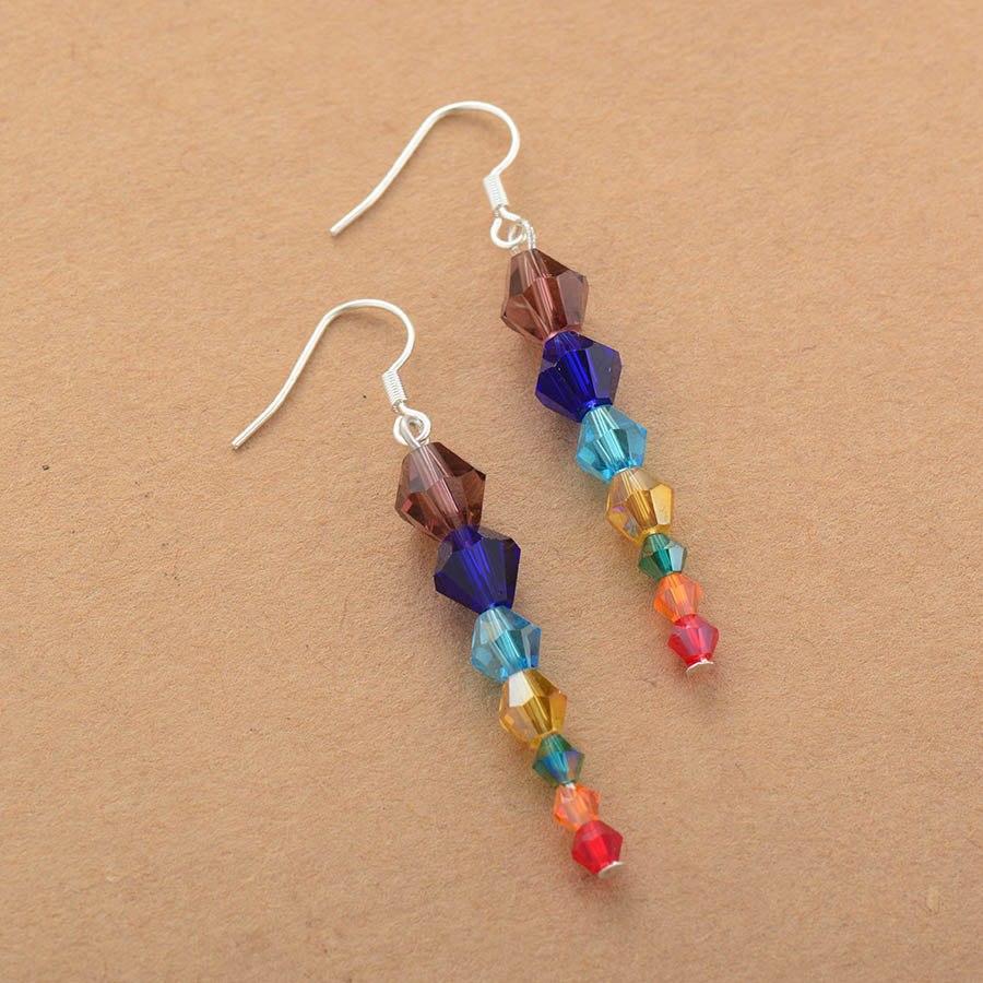 7 Chakra Positive Energy Earrings