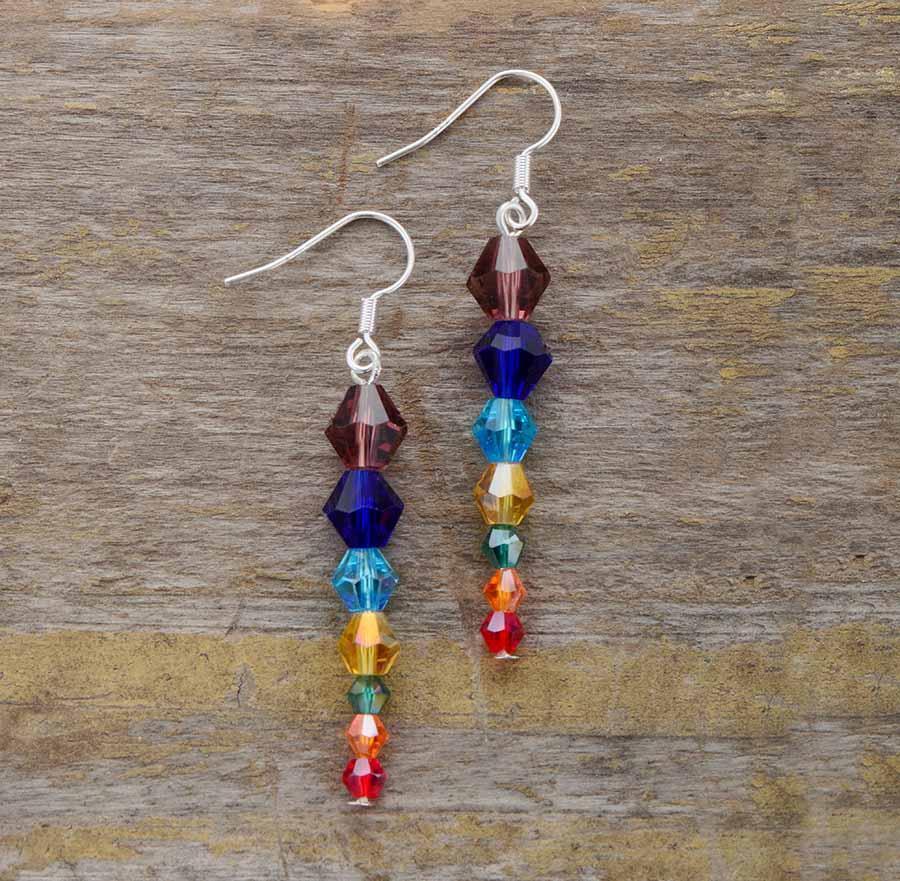 7 Chakra Positive Energy Earrings