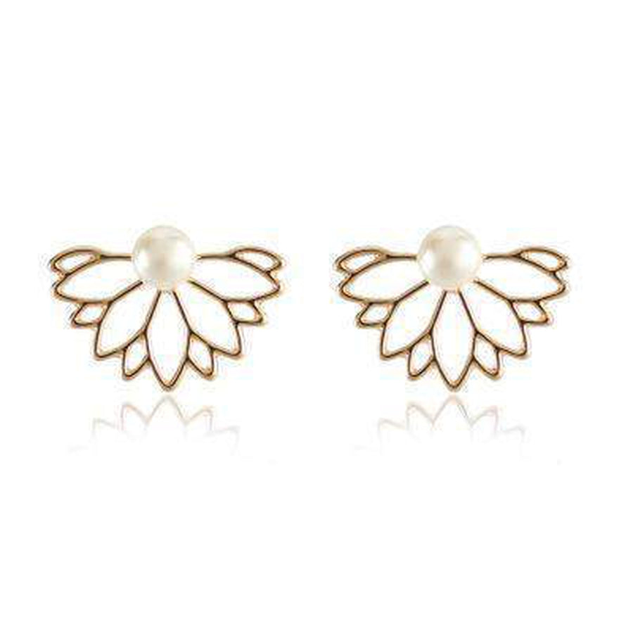 Lotus Earrings