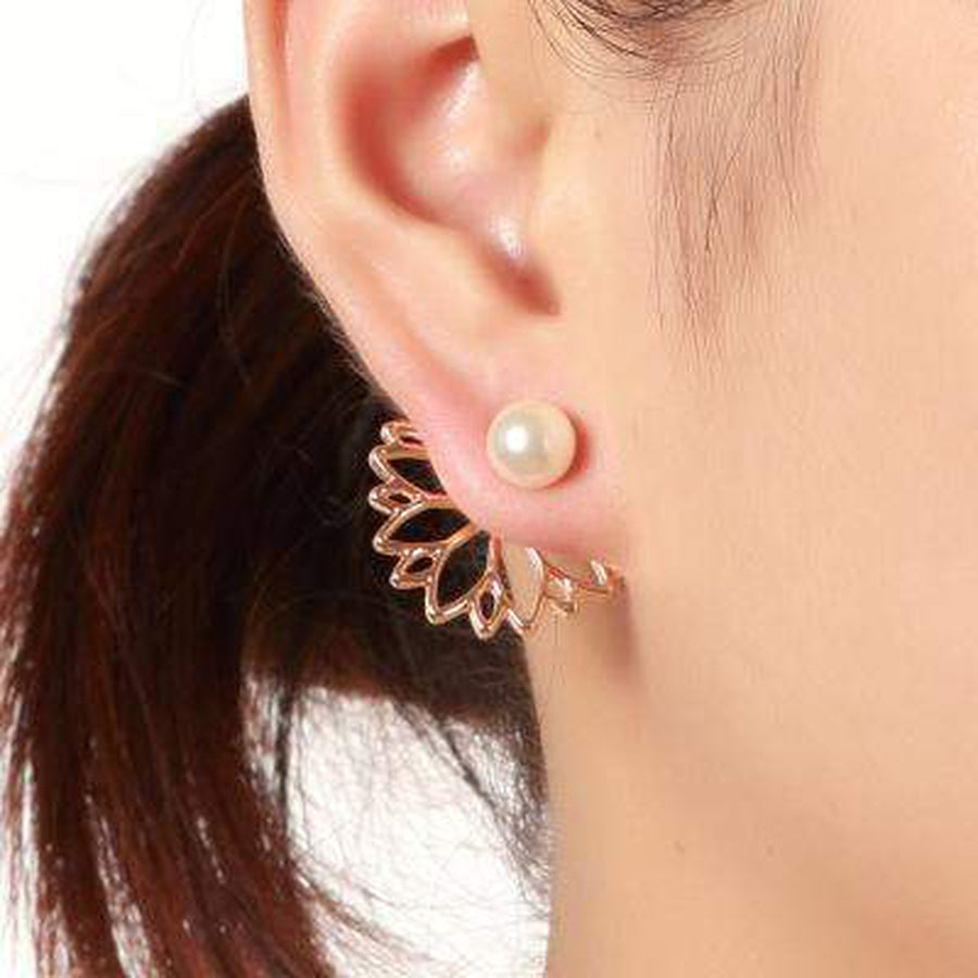 Lotus Earrings