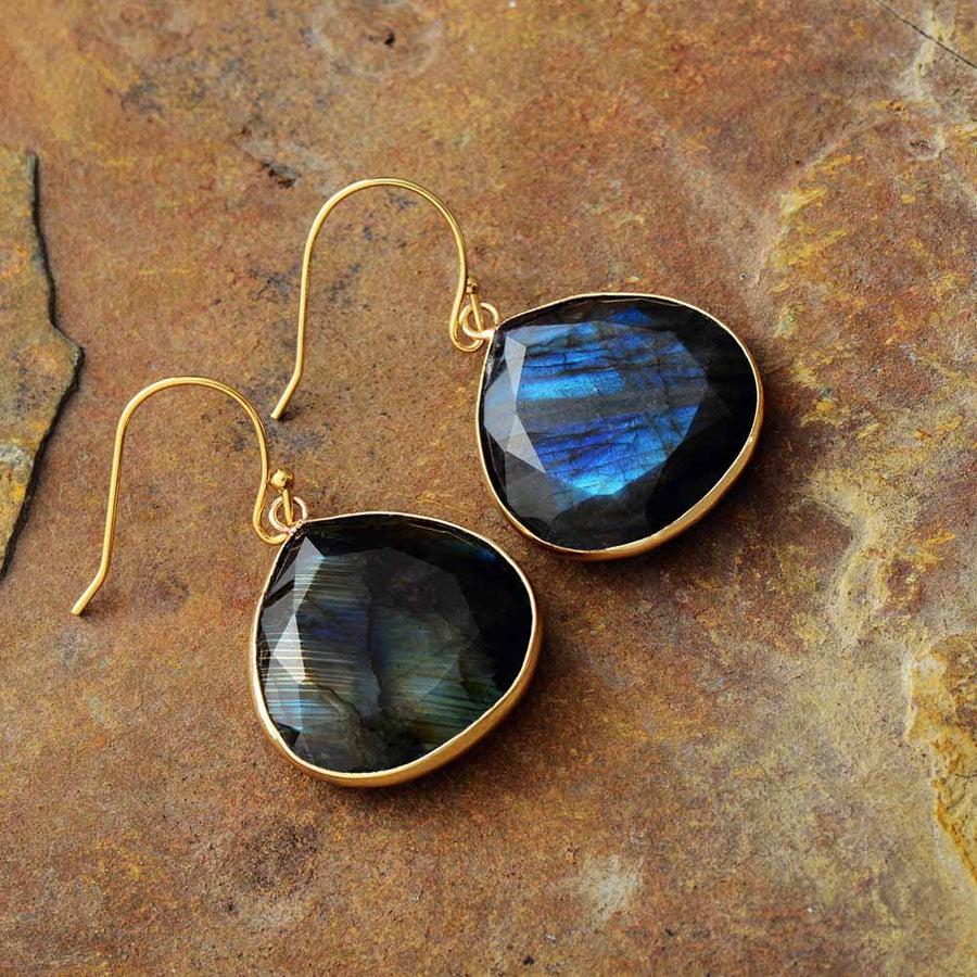 Labradorite Drop Earrings