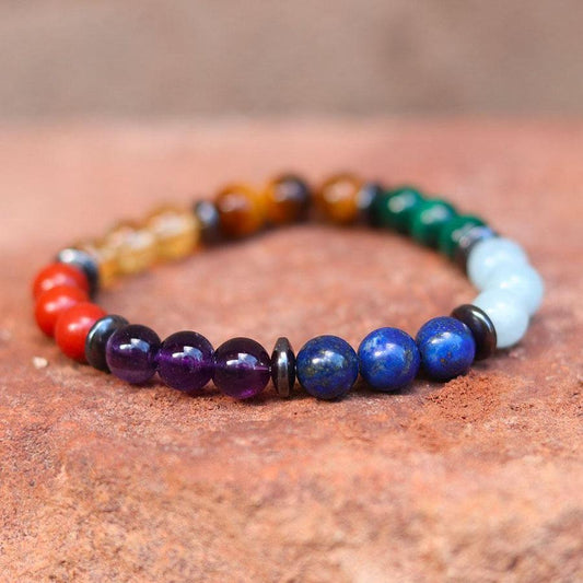 Premium 7 Chakras Stone Bracelet