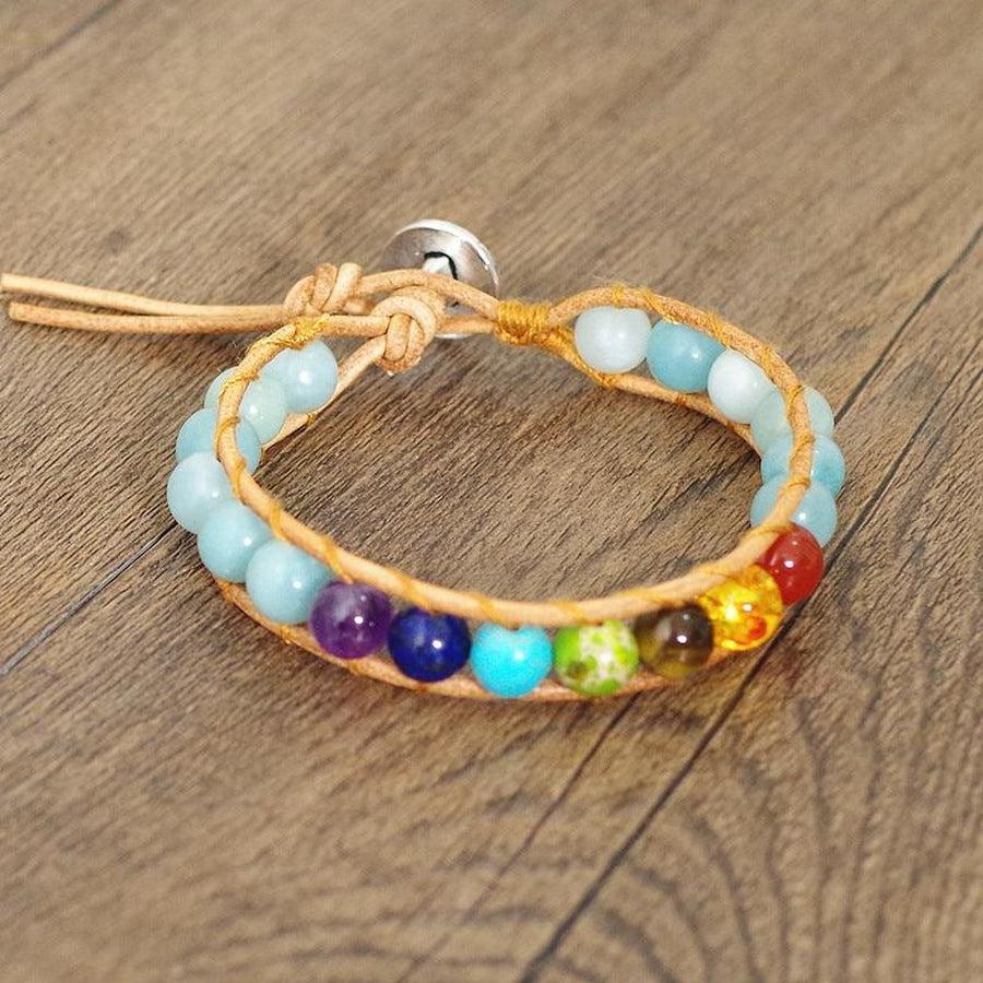 Chakra Love Bracelet with Amazonite