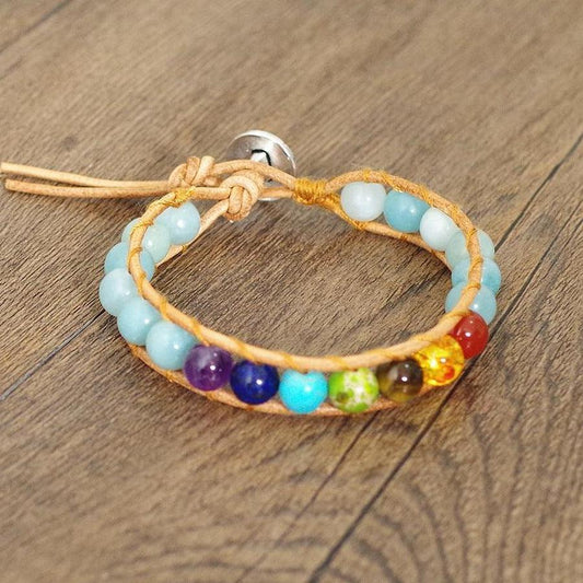 Chakra Love Bracelet with Amazonite