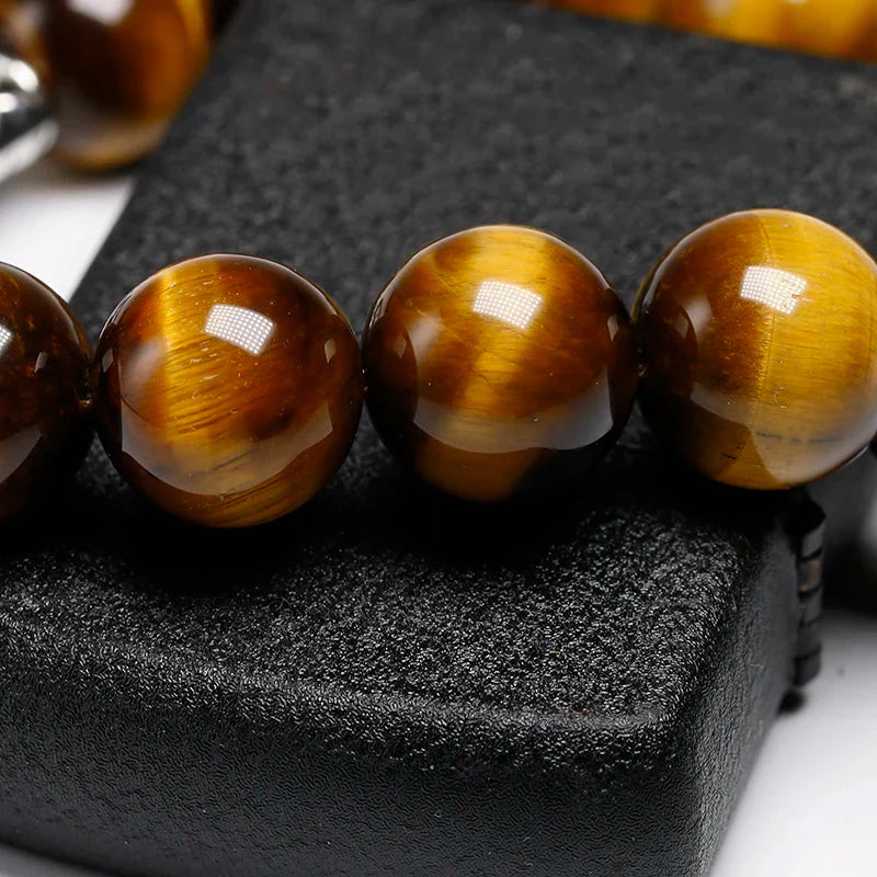 Men's Tibetan Tiger Eye Bracelet