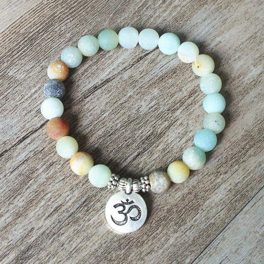 Chic Amazonite Shamballa Bracelet