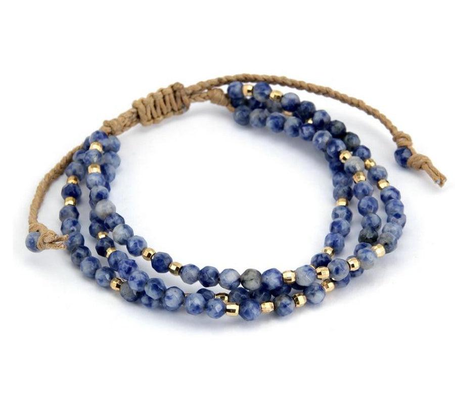 Creative Communication Sodalite Bead Bracelet