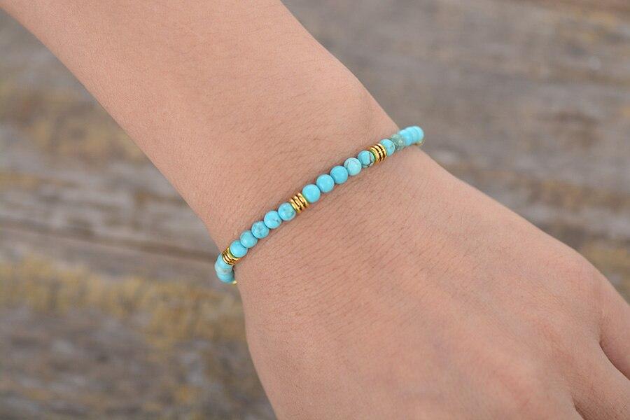 Natural Turquoise Lovers Bracelet