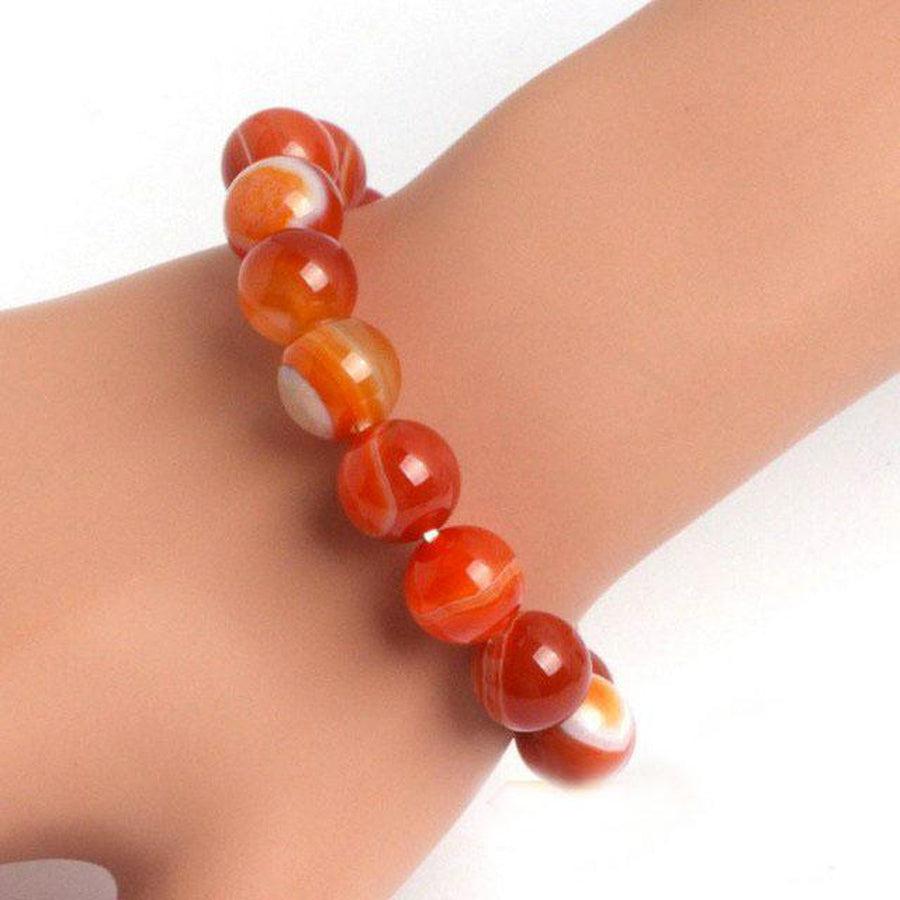 Carnelian Bracelet | Crystal Therapy Jewelry