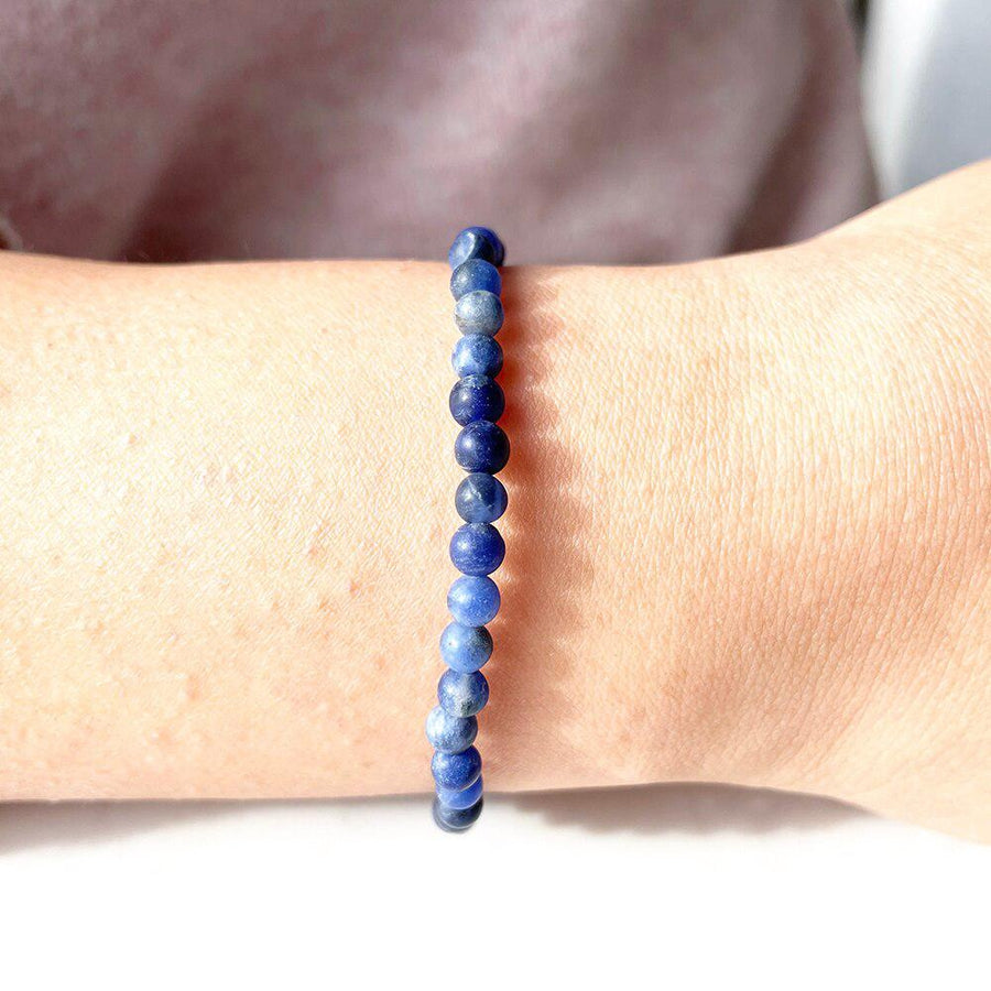 Brazilian Matte Mini Sodalite Bracelet