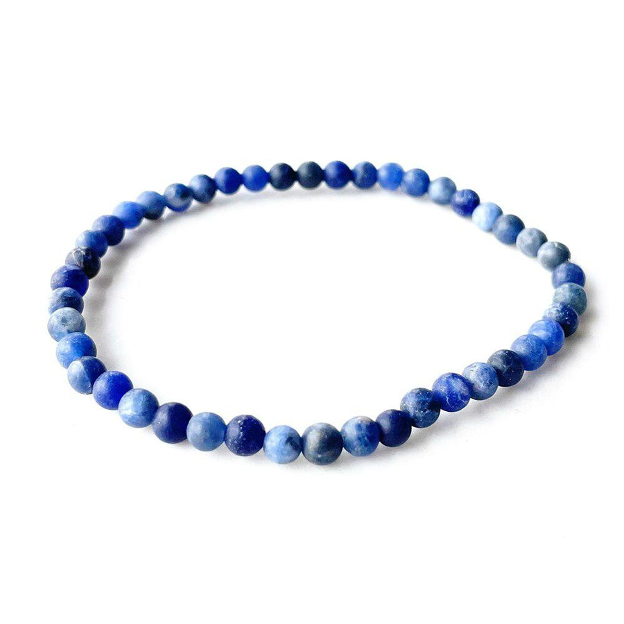 Brazilian Matte Mini Sodalite Bracelet