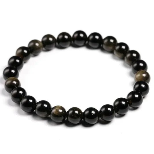 Celestial Obsidian Eye Bracelet