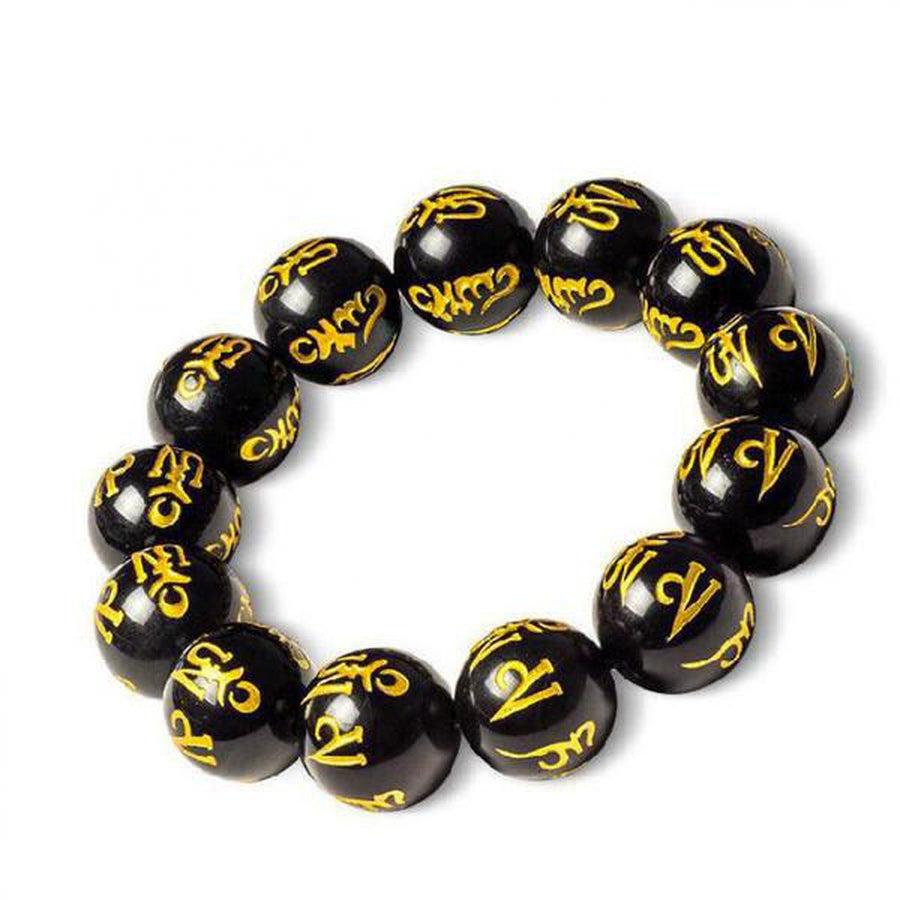 Onyx Bead Bracelet