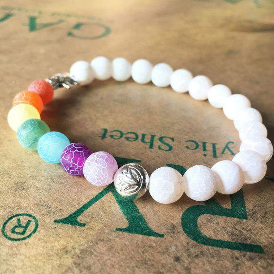 7 Chakra Crystal Bracelet for Positive Vibes