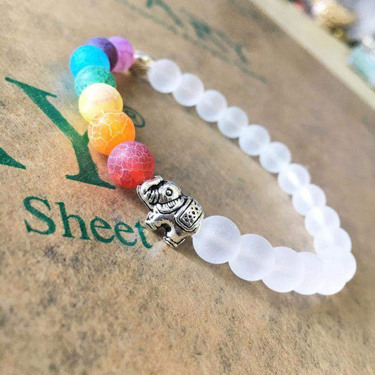 7 Chakra Crystal Bracelet for Positive Vibes