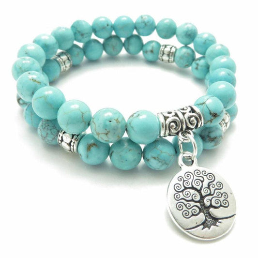 Turquoise Stone Bracelet for Positive Vibes