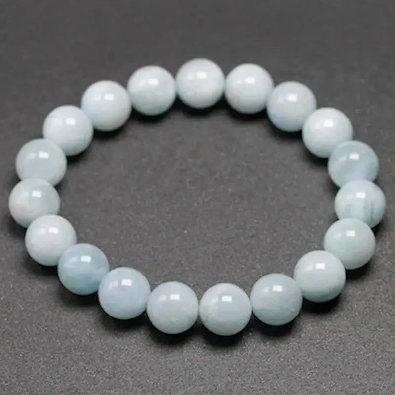 Aquamarine Intuition Bracelet for Stress Relief