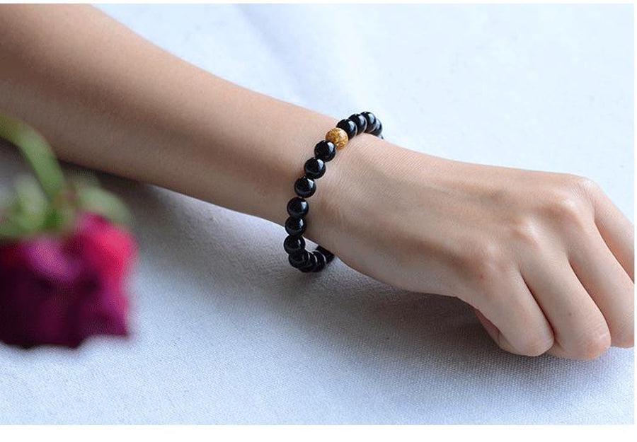 Black Onyx Anti-Stress Bracelet