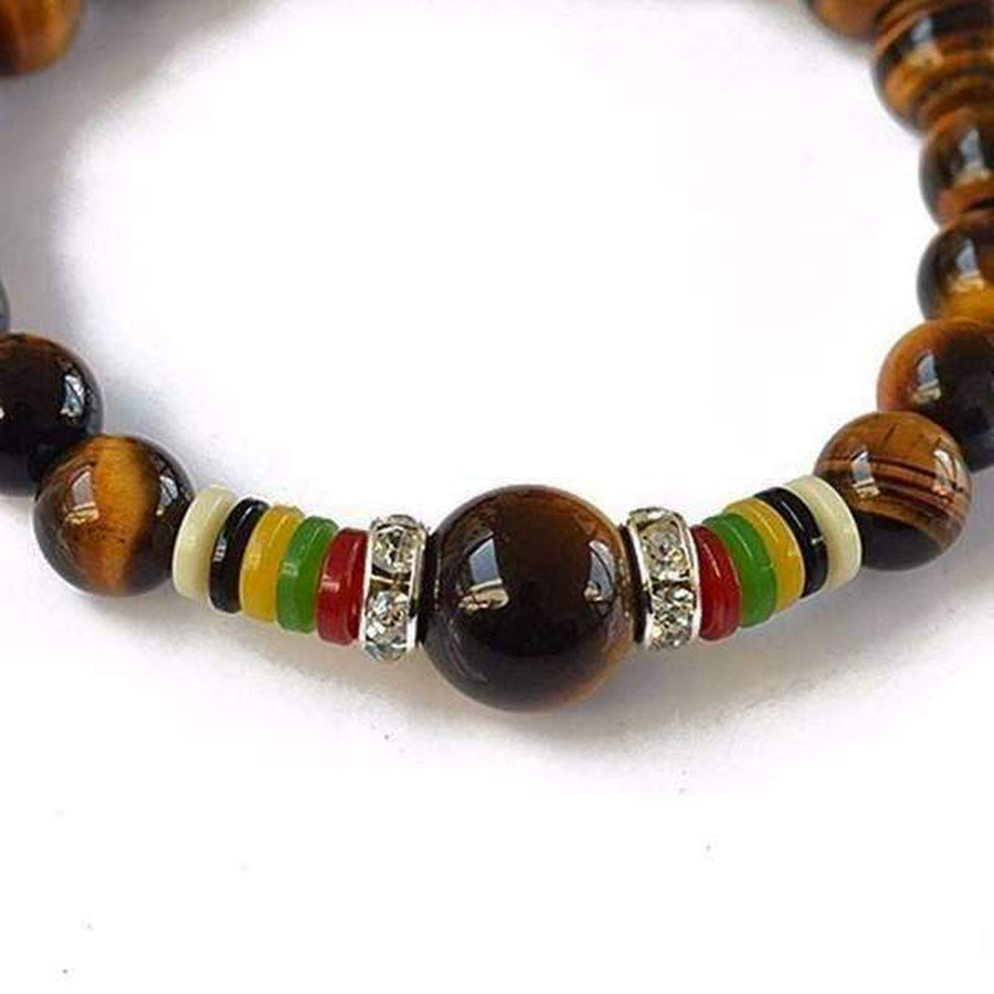 Tiger Eye Pearl Bracelet