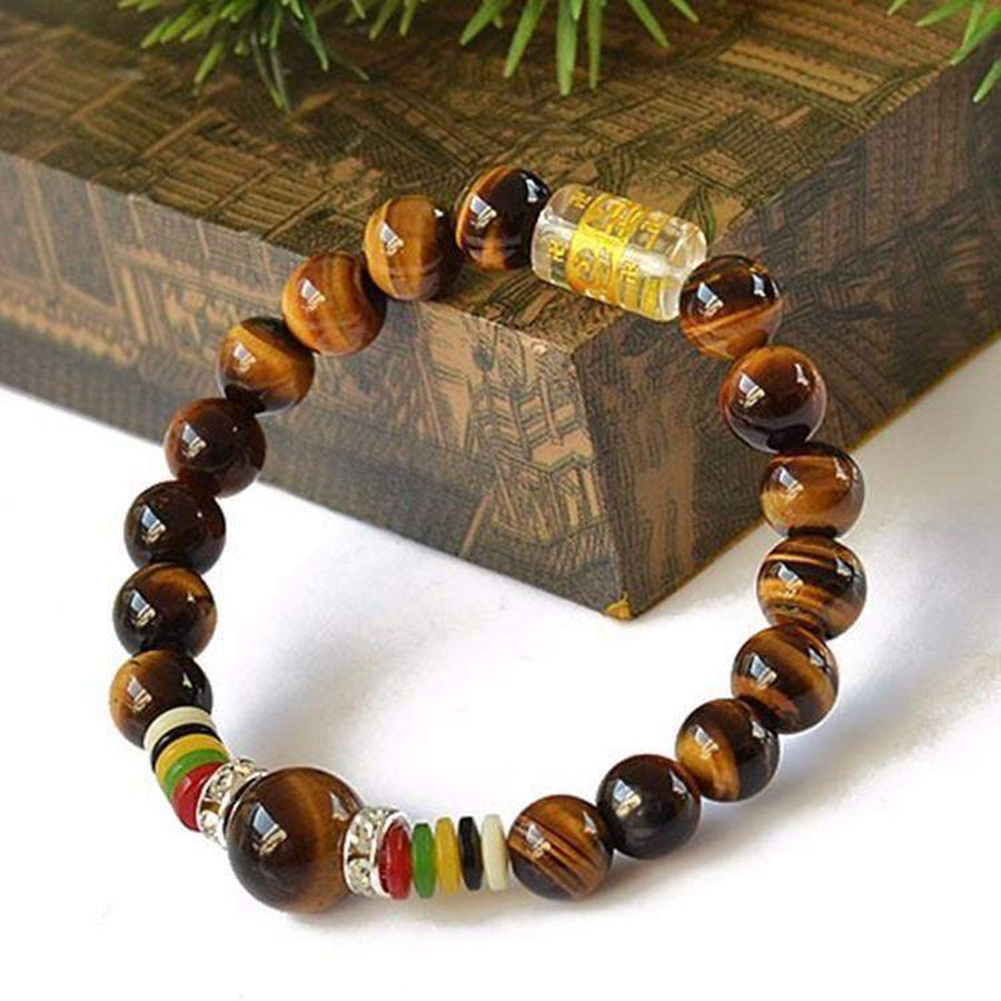 Tiger Eye Pearl Bracelet