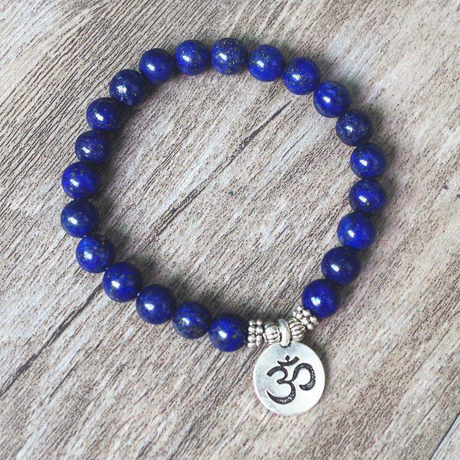 Lapis Lazuli Ohm Bracelet