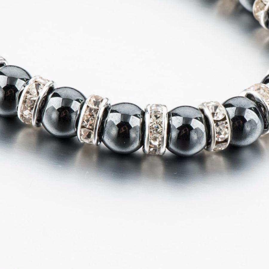 Healing Crystal Hematite Bracelet for Calm & Focus