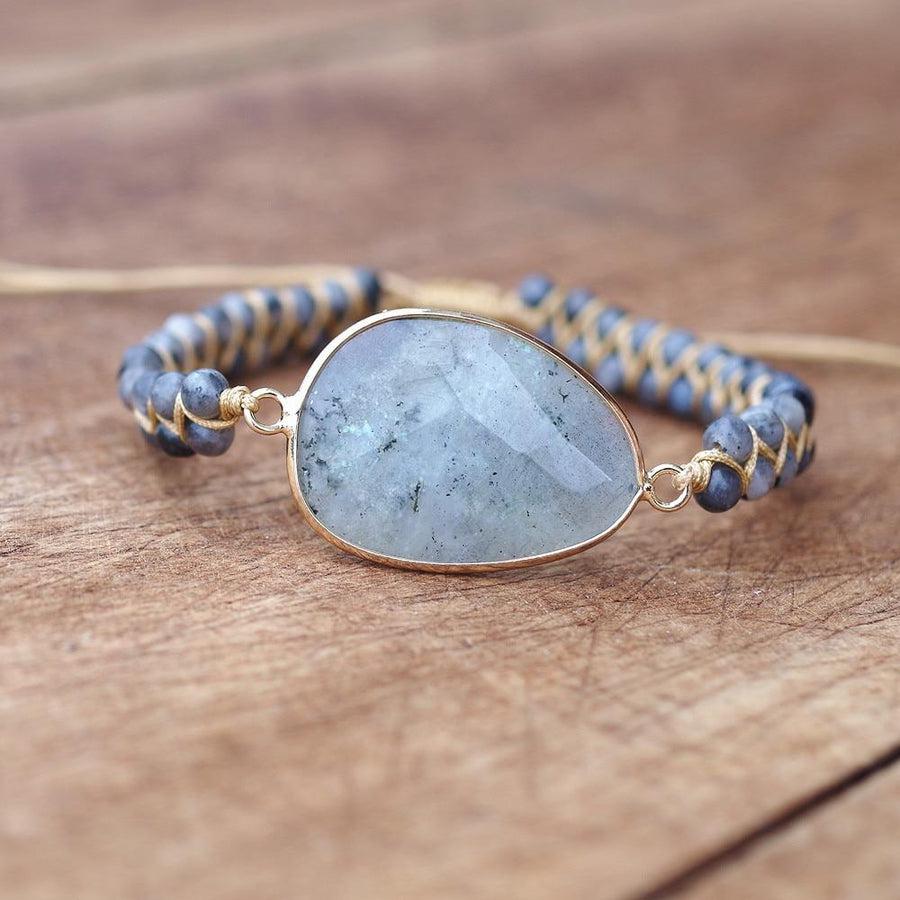 Labradorite Stone Bracelet | Spiritual Energy in Every Stone