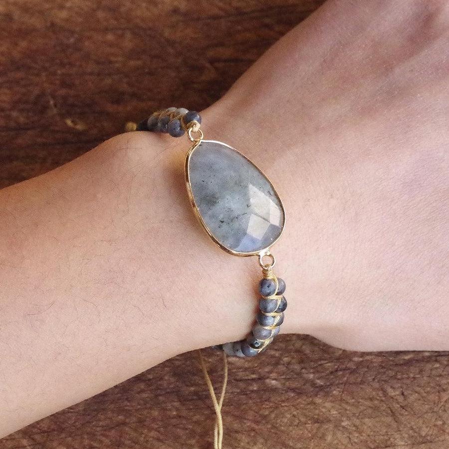 Labradorite Stone Bracelet | Spiritual Energy in Every Stone