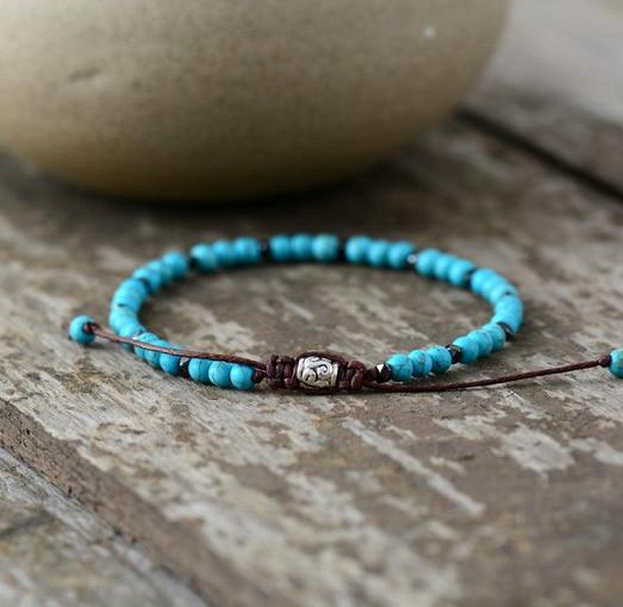 Turquoise Shamballa Bracelet