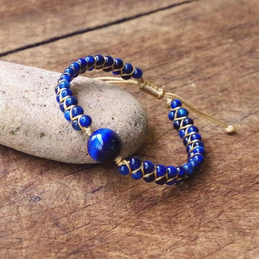 Blue Tiger's Eye Protector Bracelet