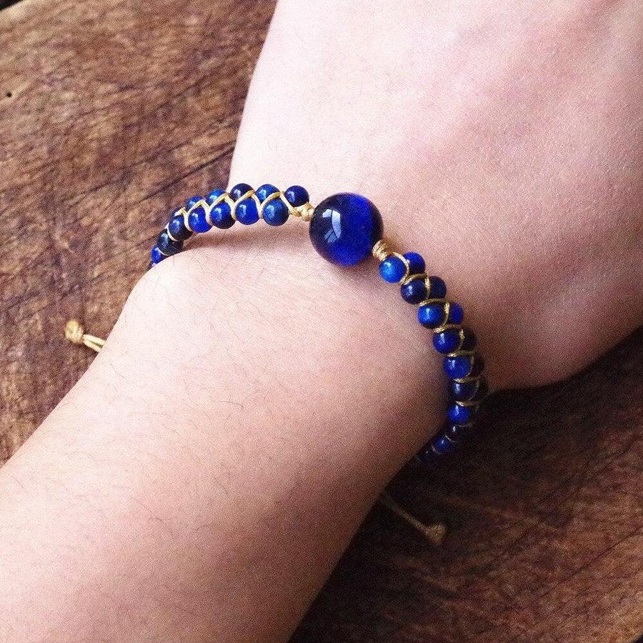 Blue Tiger's Eye Protector Bracelet