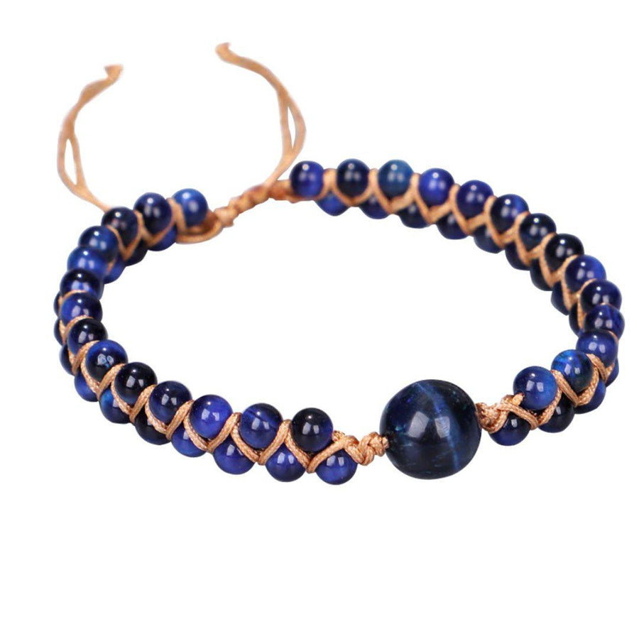 Blue Tiger's Eye Protector Bracelet