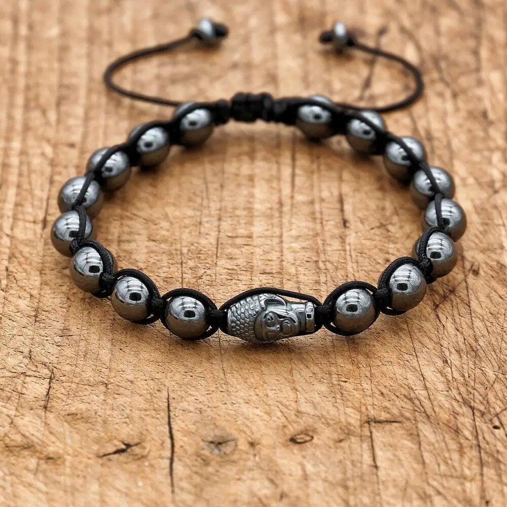 Hematite Bead Bracelet