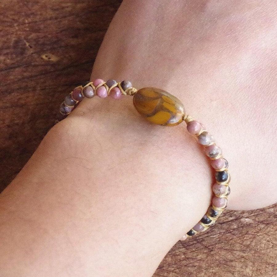 Healing Energy | Bracelet en Rhodonite