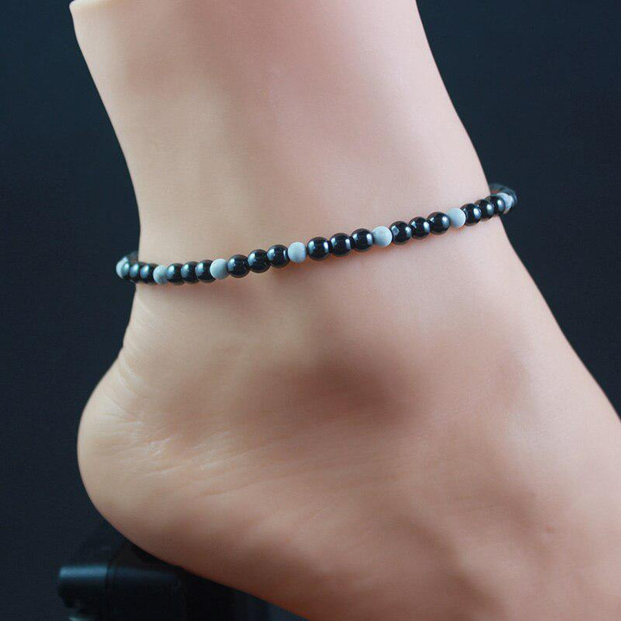 Magnetic Hematite Anklets