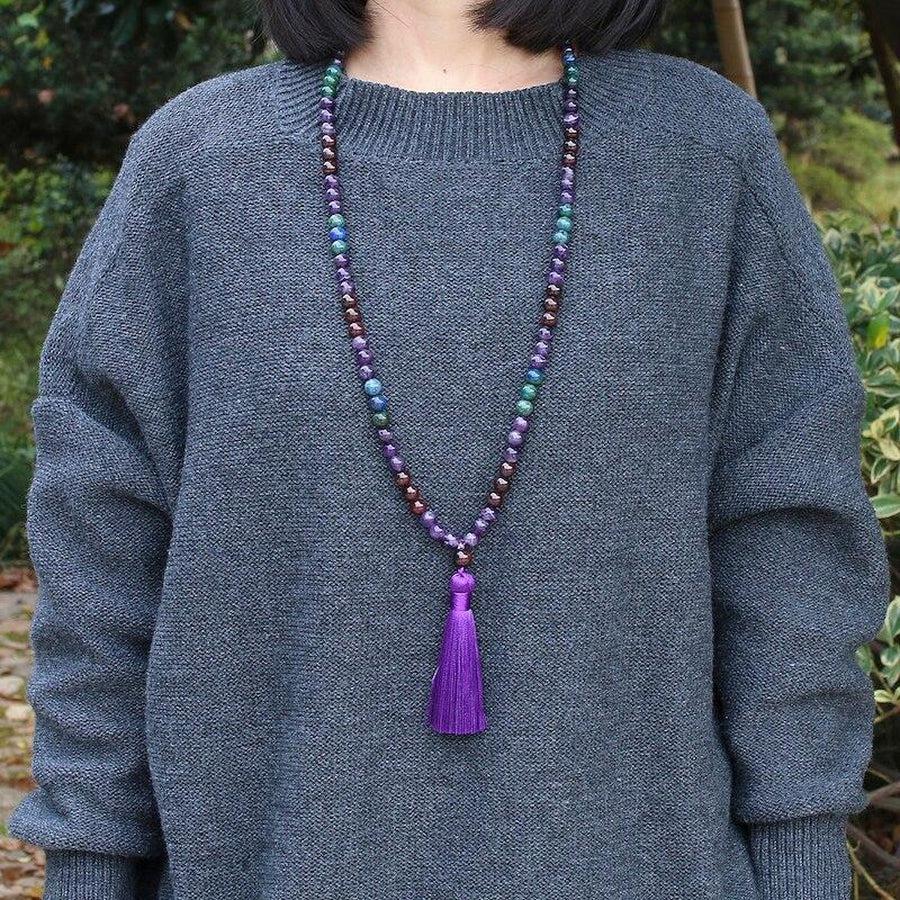 Women's Original Amethyst Stone Mala