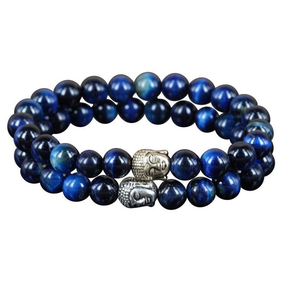 Pair of Blue Tiger's Eye Bracelets