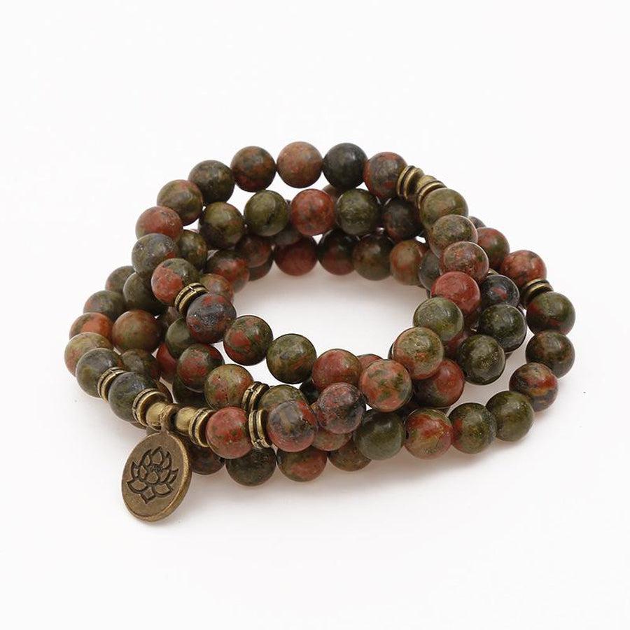 Mala 108 Onyx beads - Self-control