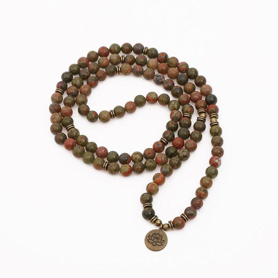 Mala 108 Onyx beads - Self-control