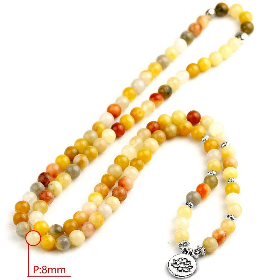 Topaz 108 Beads Mala