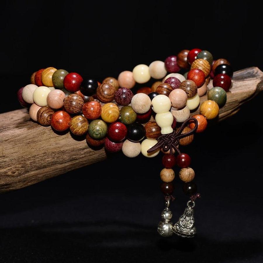 108 Buddhist Sandalwood Mala Beads